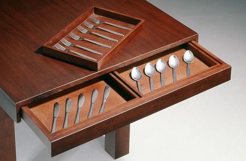 Dining Table With Drawers, Wooden Dining Table Set, Coffee Table With ... in The hidden genius of under-table storage solutions for modern homes